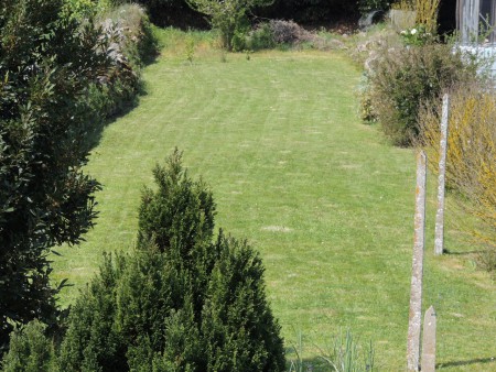 Jardin arrière 500 m2